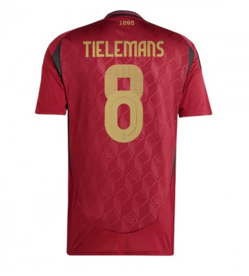 Belgien Youri Tielemans #8 Replika Hjemmebanetrøje EM 2024 Kortærmet